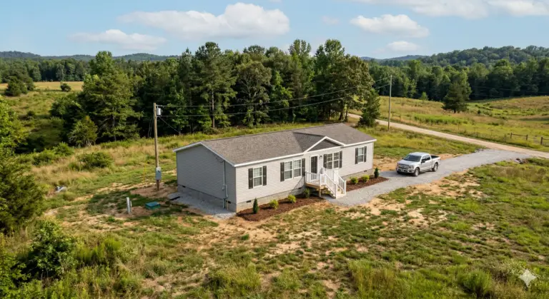 mobile home on land in nc